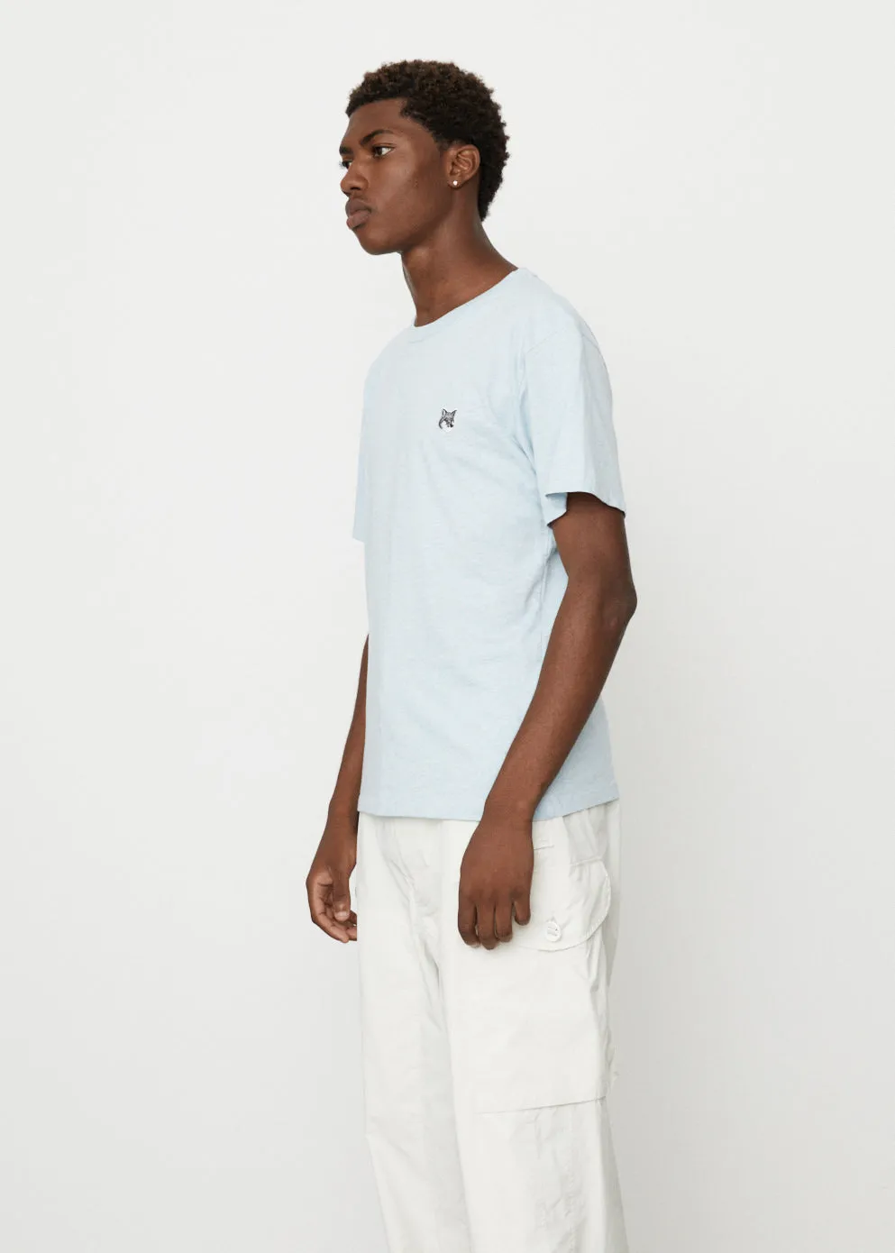 Grey Fox Head Patch Classic T-Shirt