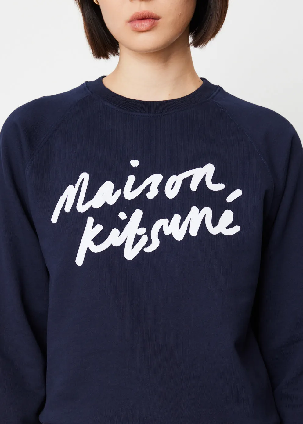 Handwriting Adjusted Sweatshirt