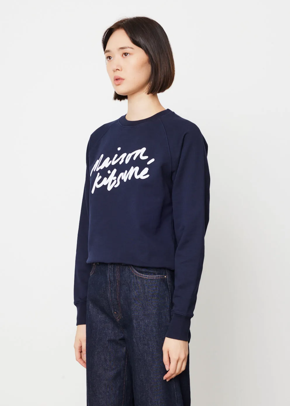 Handwriting Adjusted Sweatshirt