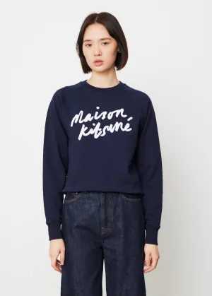 Handwriting Adjusted Sweatshirt