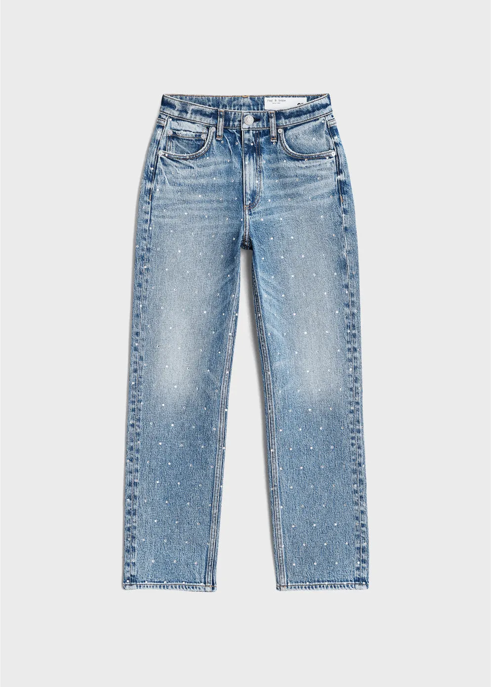 Harlow Mid-Rise Straight Jeans