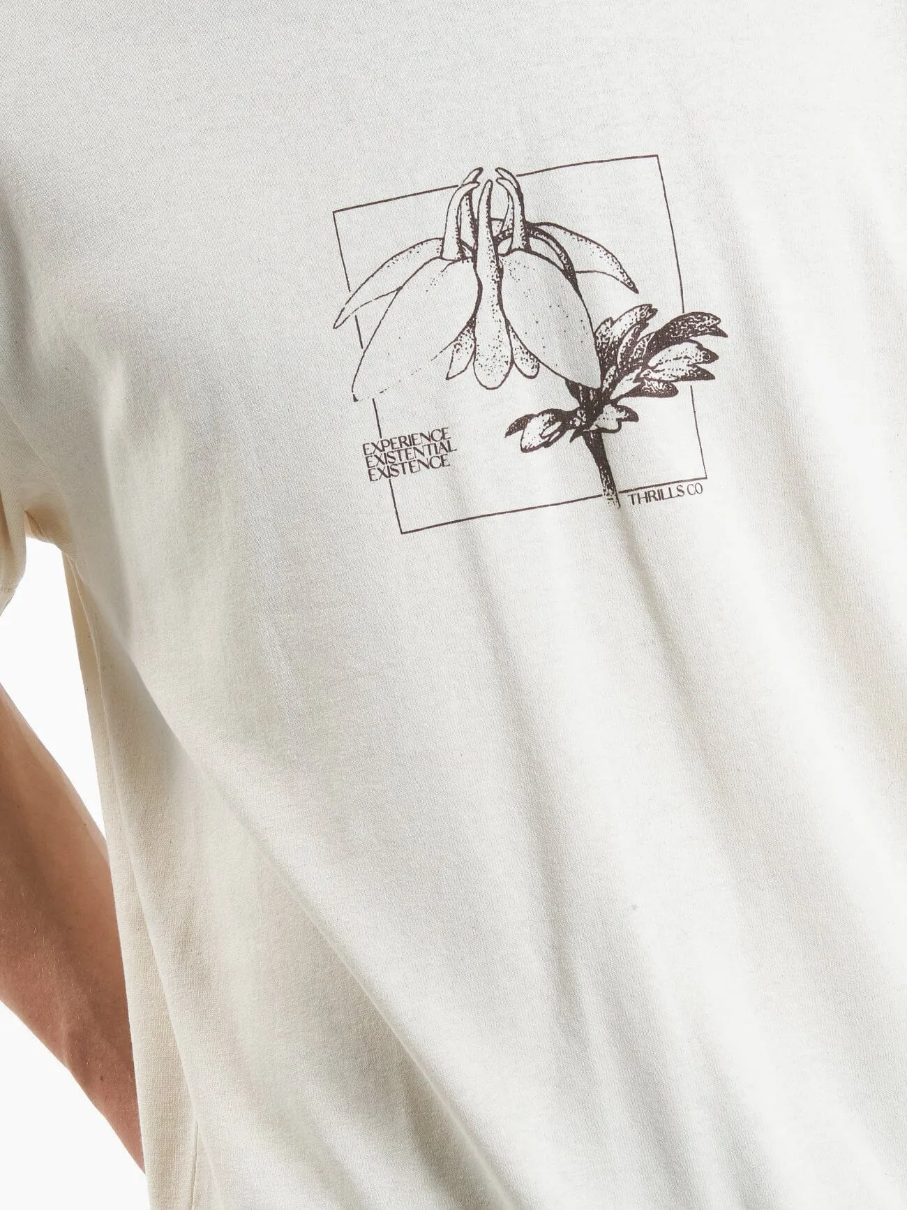 Hemp Experience Merch Fit Tee - Unbleached