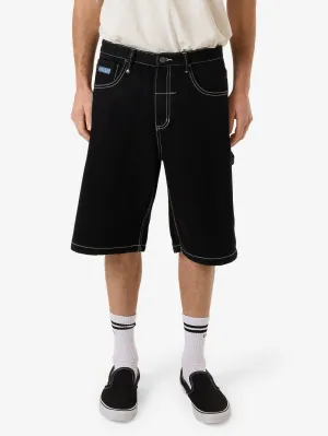 High Power Big Slacker Denim Short - Black Rinse