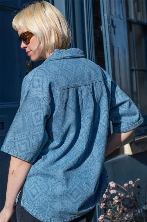 ICHI Amilias Denim Shirt