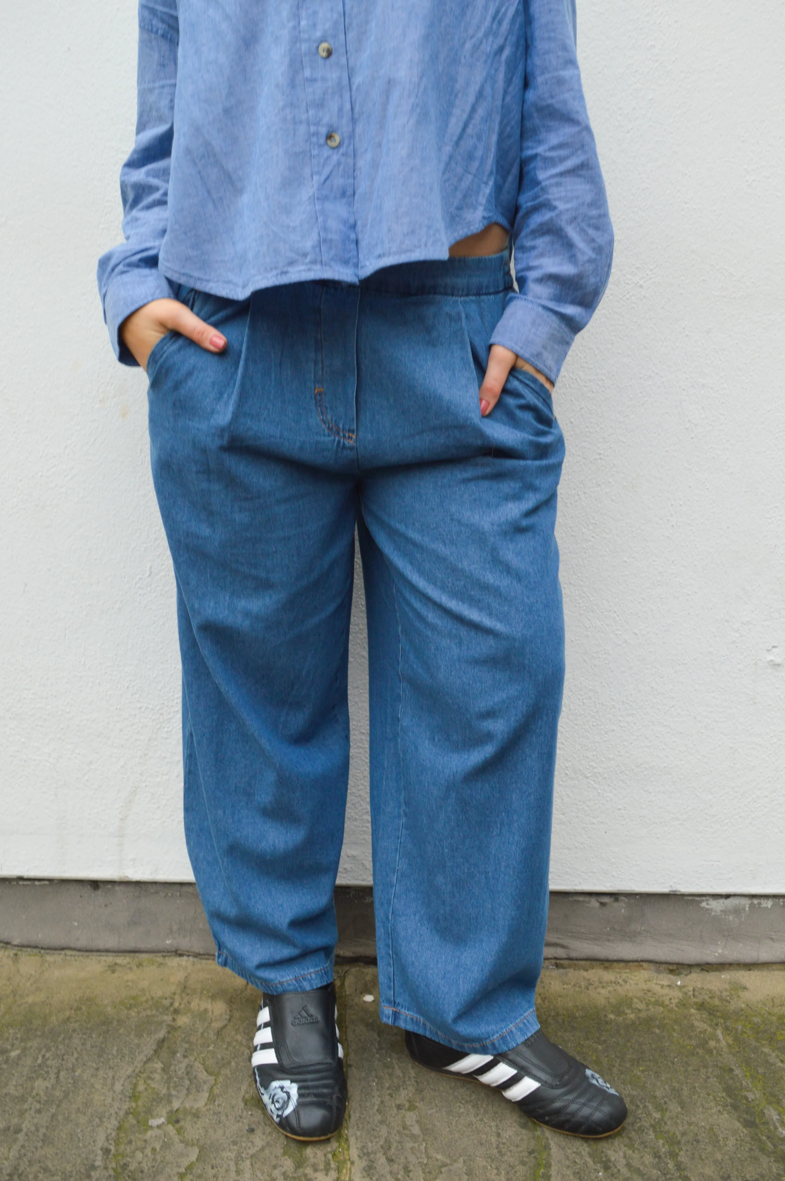 ICHI Archer Denim Trousers