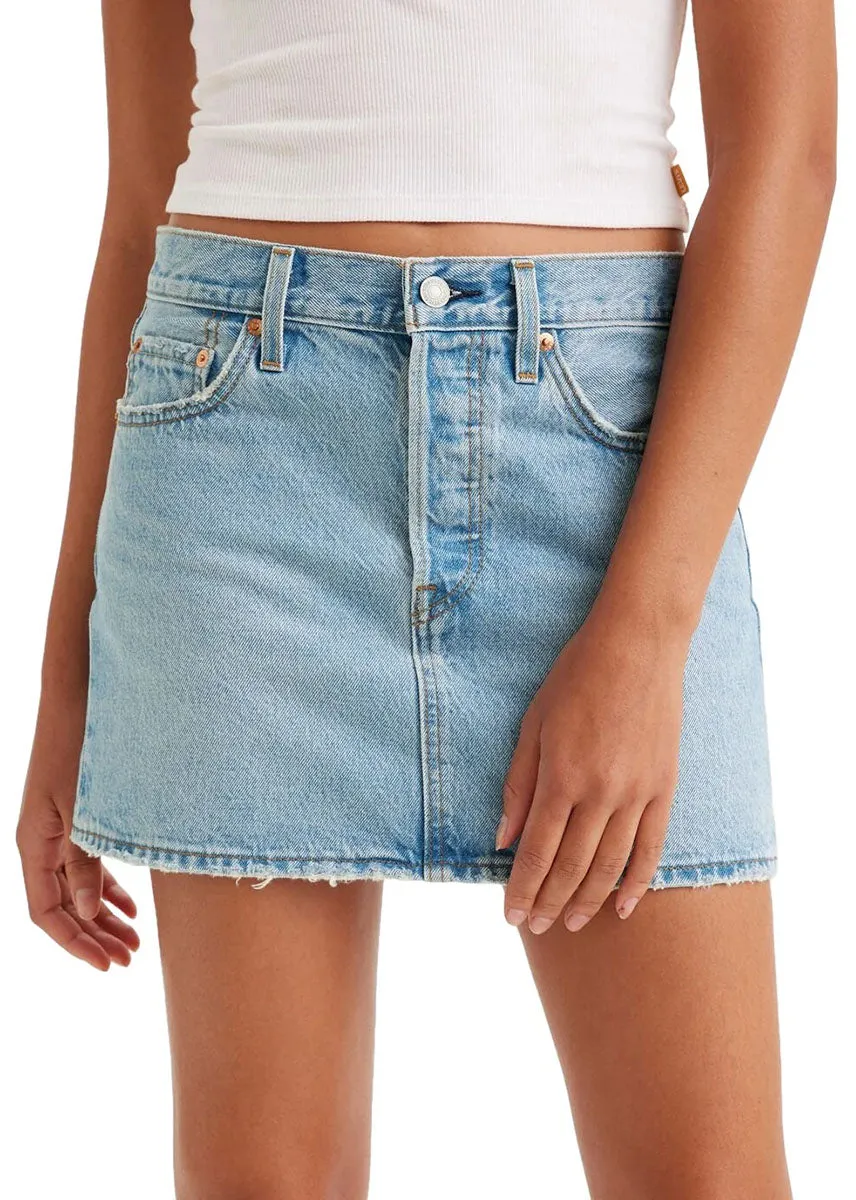 Icon Jean Skirt - Front And Center
