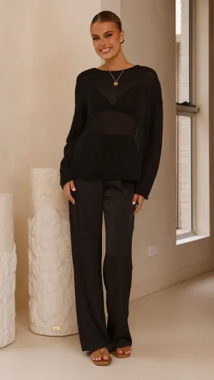 Lakoa Knit Top - Black