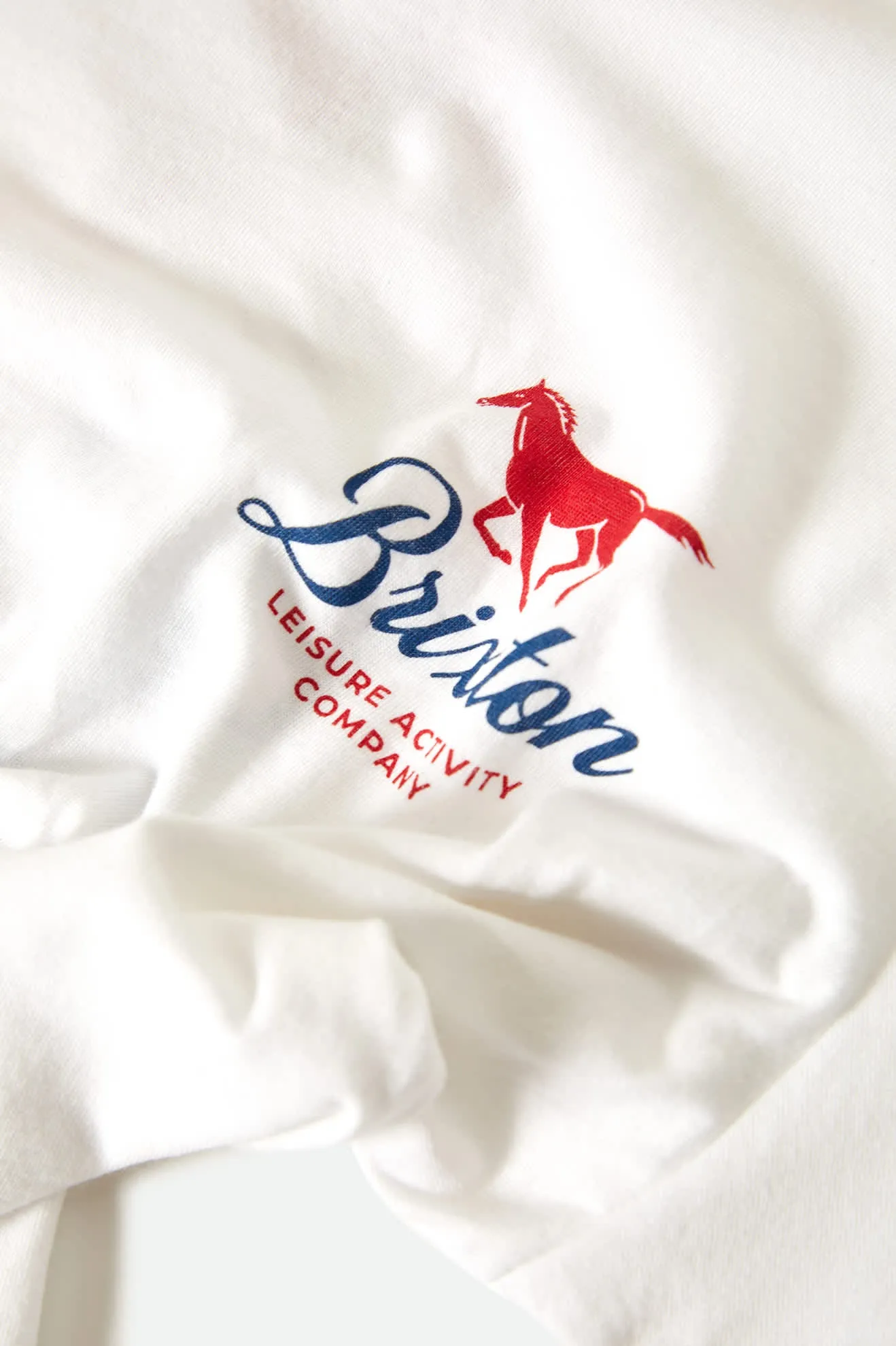 Leisure Activity Fitted Crew T-Shirt - White