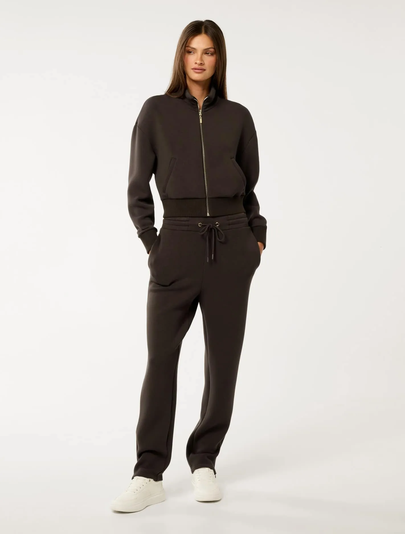 Linda Tapered Leg Track Pants