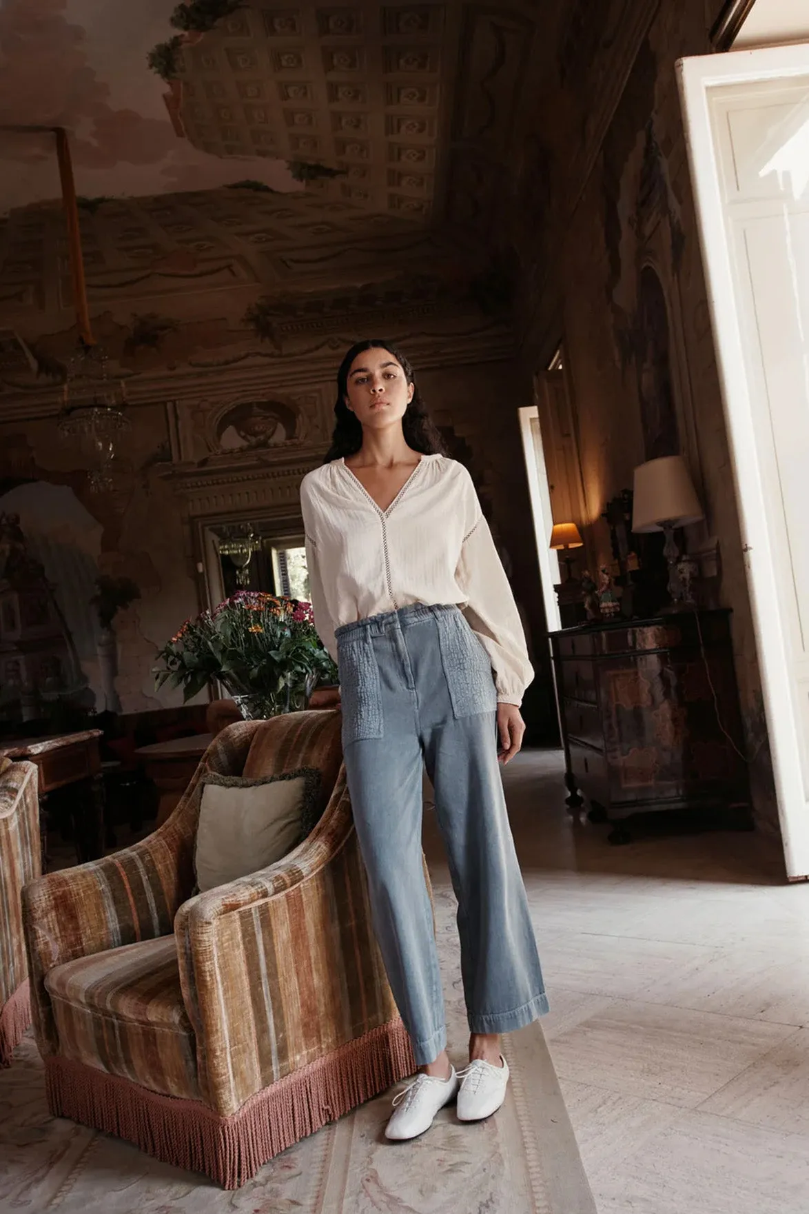 Louise Misha Arlovie Grey Pants