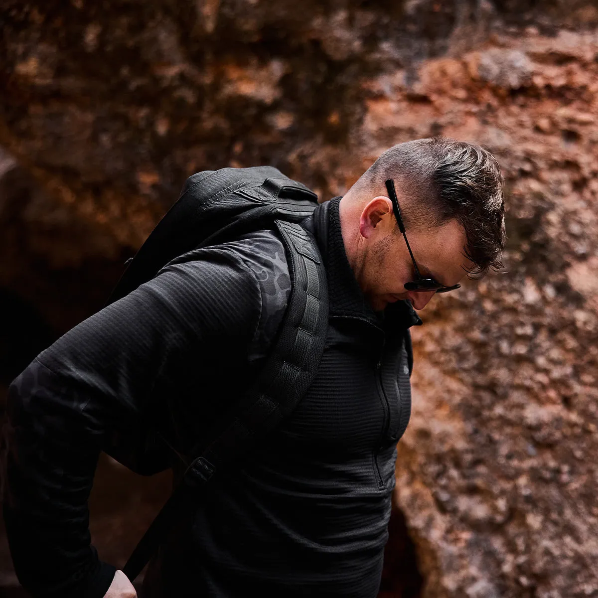 Men's Half Zip - Polartec Grid Fleece