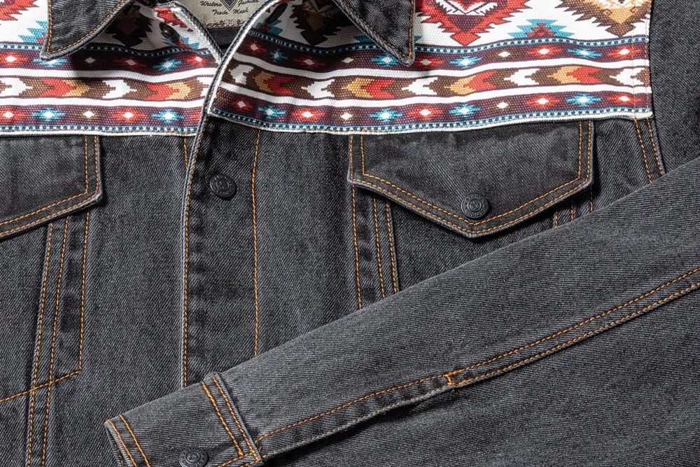 Moran Men's Denim Western Jacket