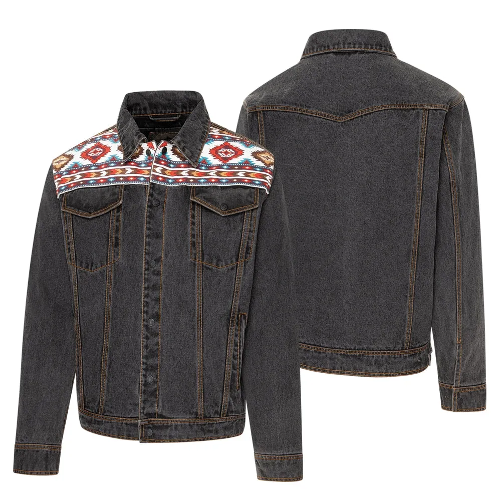 Moran Men's Denim Western Jacket
