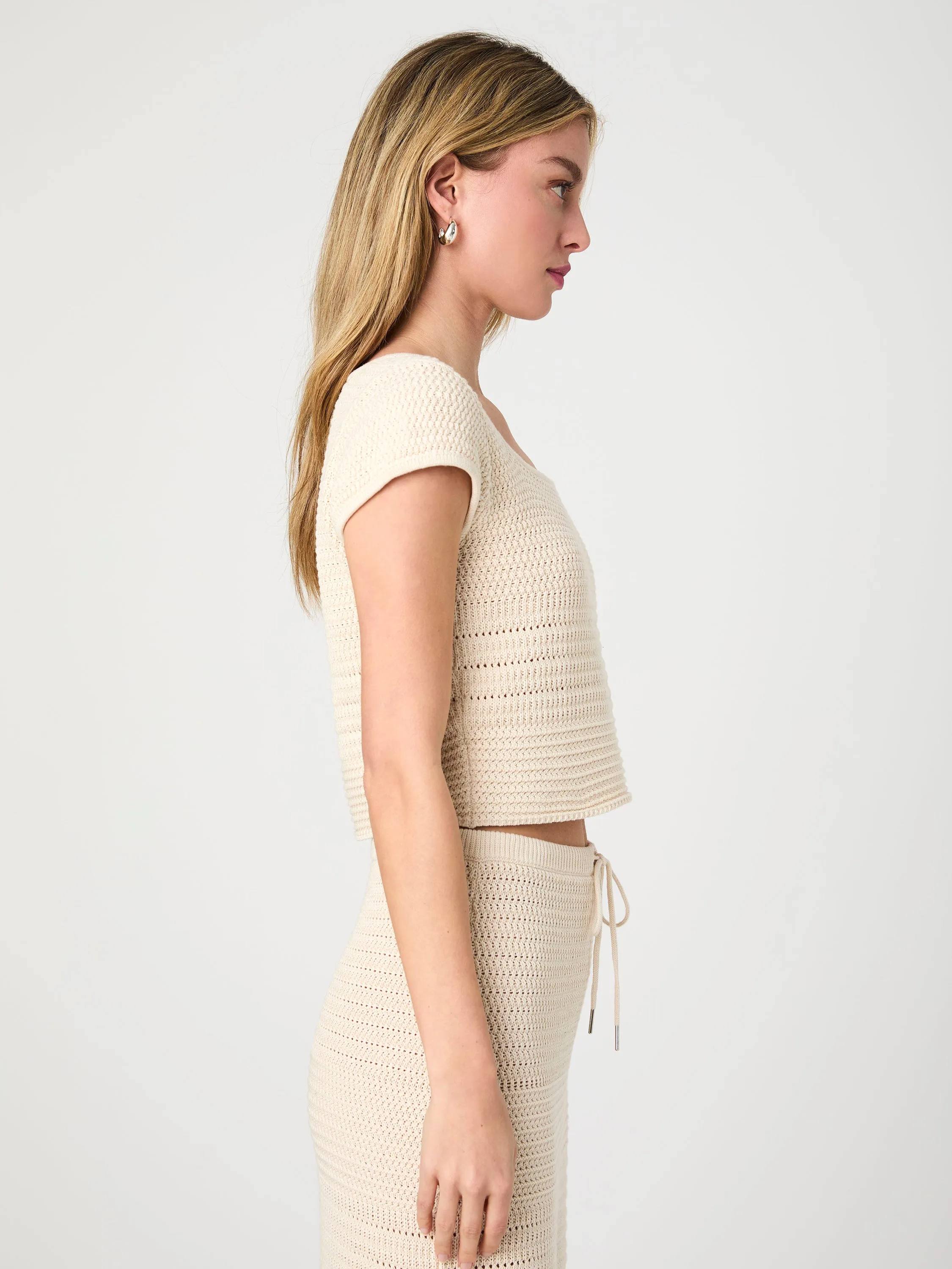 Nellis Cotton Crochet Top
