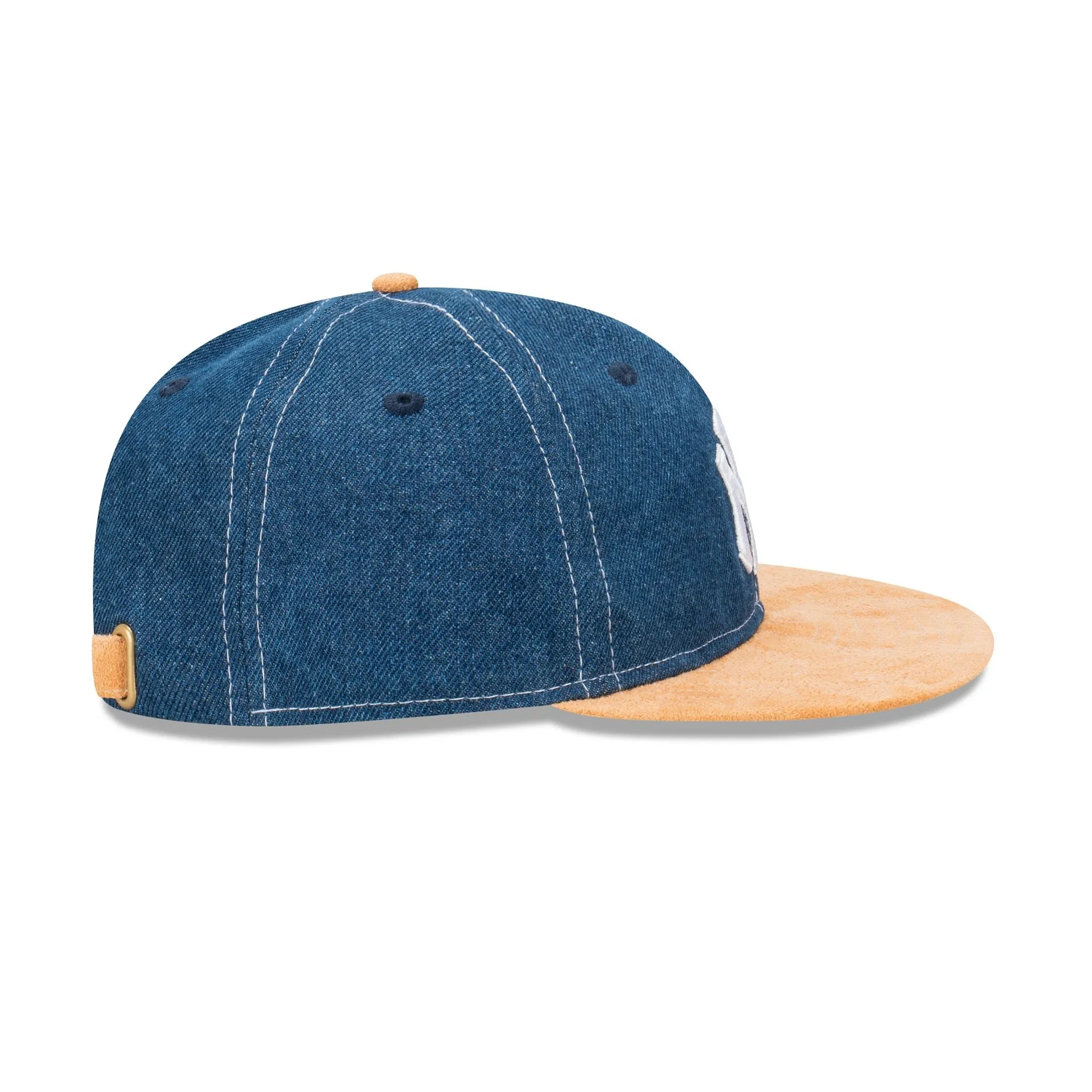 New York Yankees Denim and Suede 9FIFTY Retro Crown Snapback