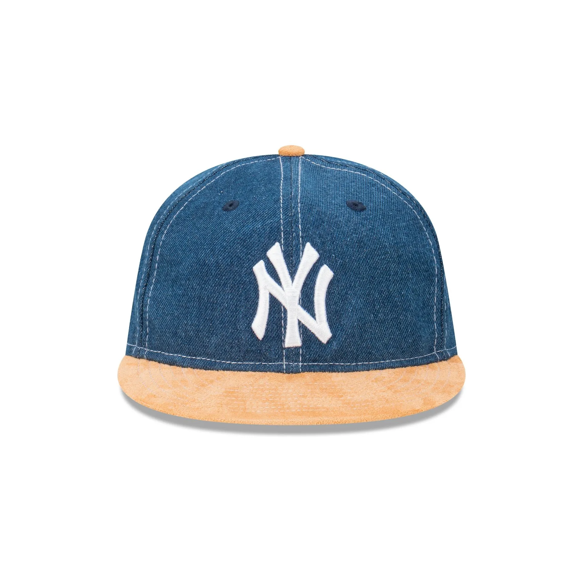 New York Yankees Denim and Suede 9FIFTY Retro Crown Snapback