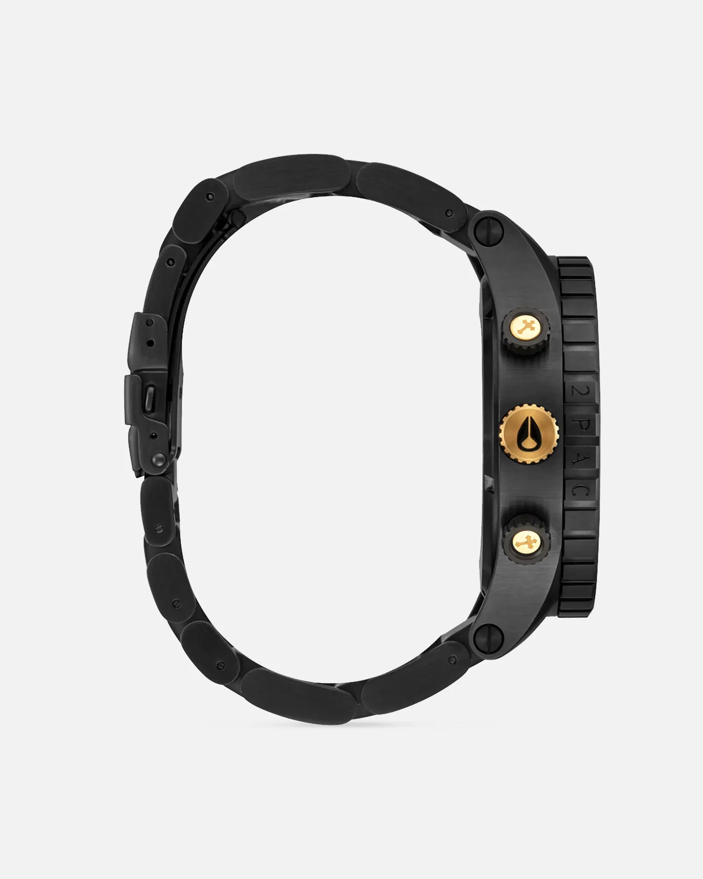 Nixon X 2PAC 51-30 Watch Black/Gold