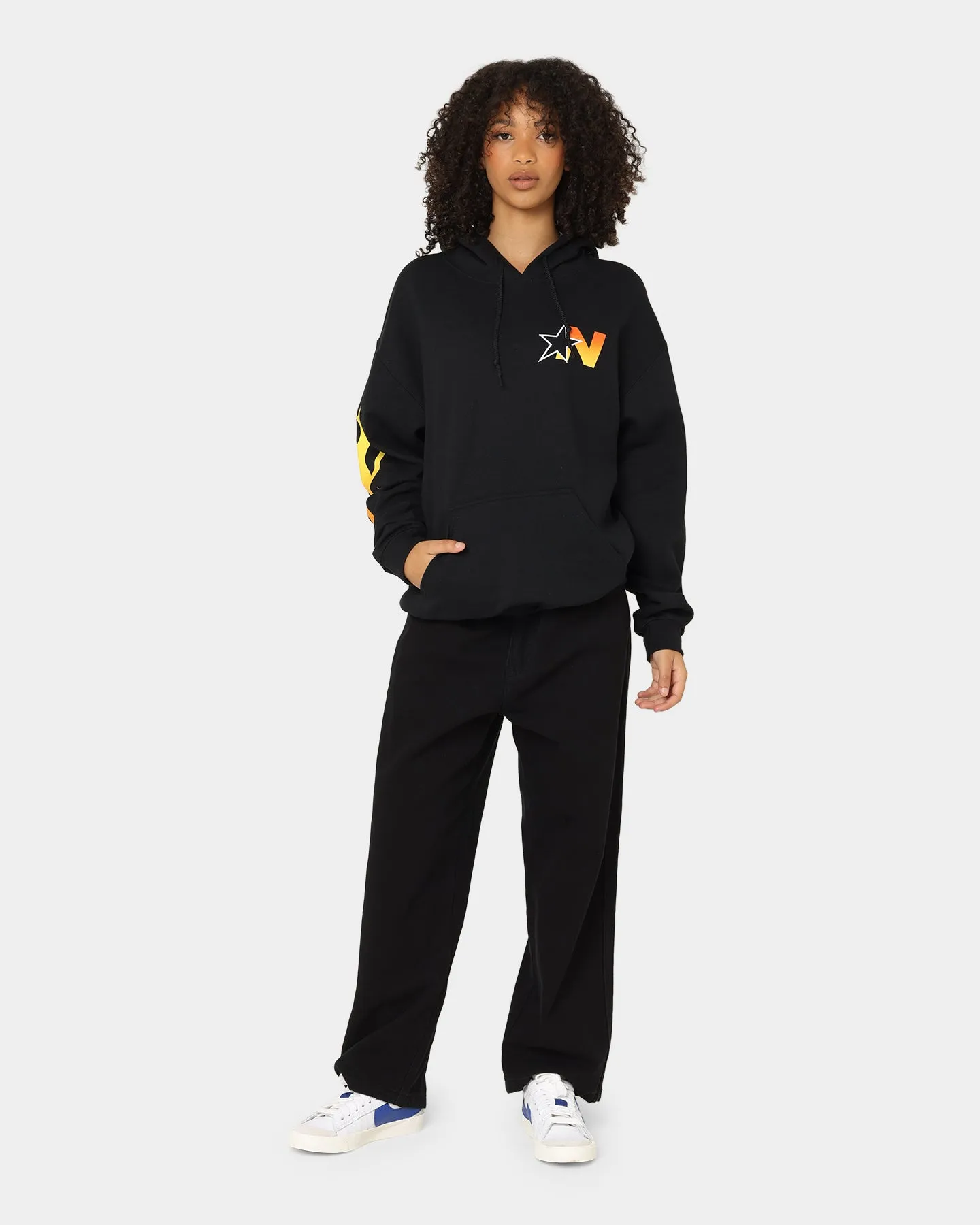 NSYNC Flame Photo Hoodie Black