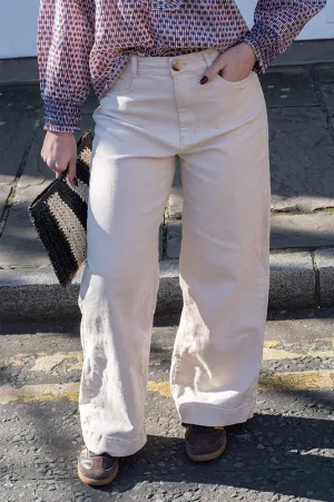 Numph Lulu Grey Morning Pants