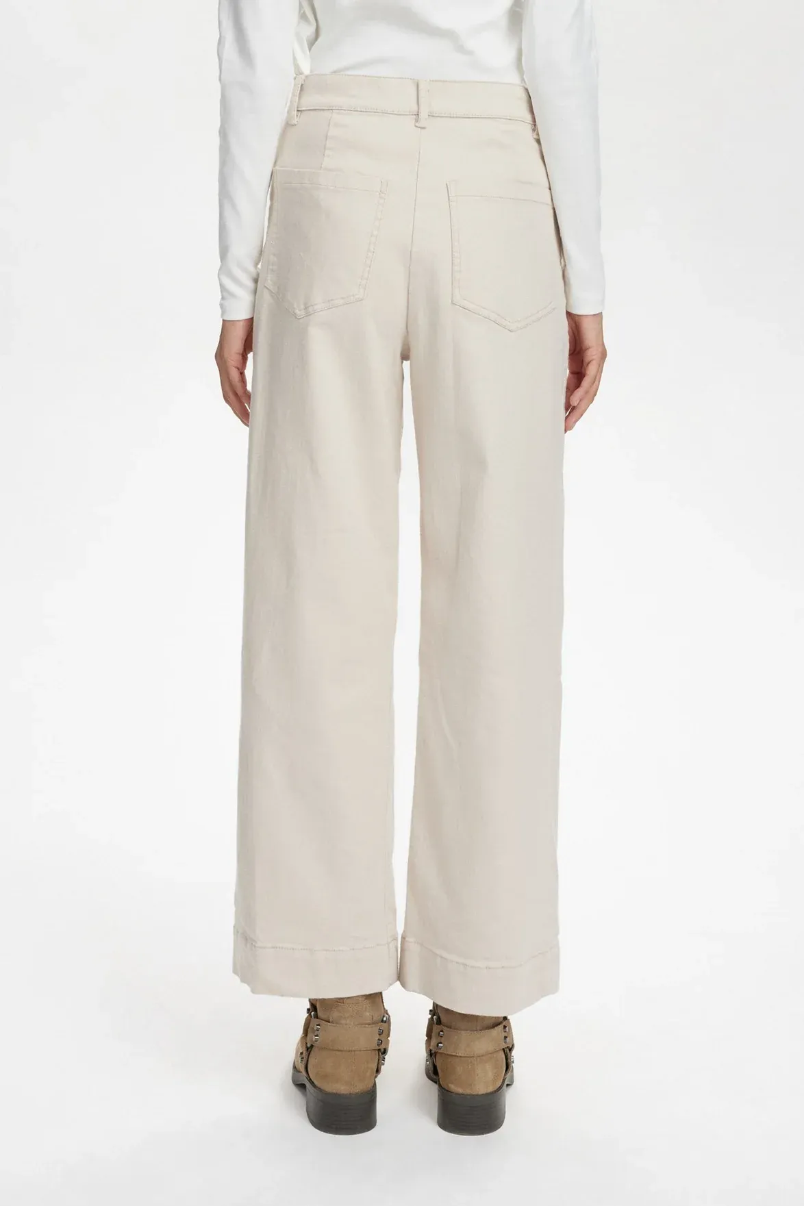 Numph Lulu Grey Morning Pants
