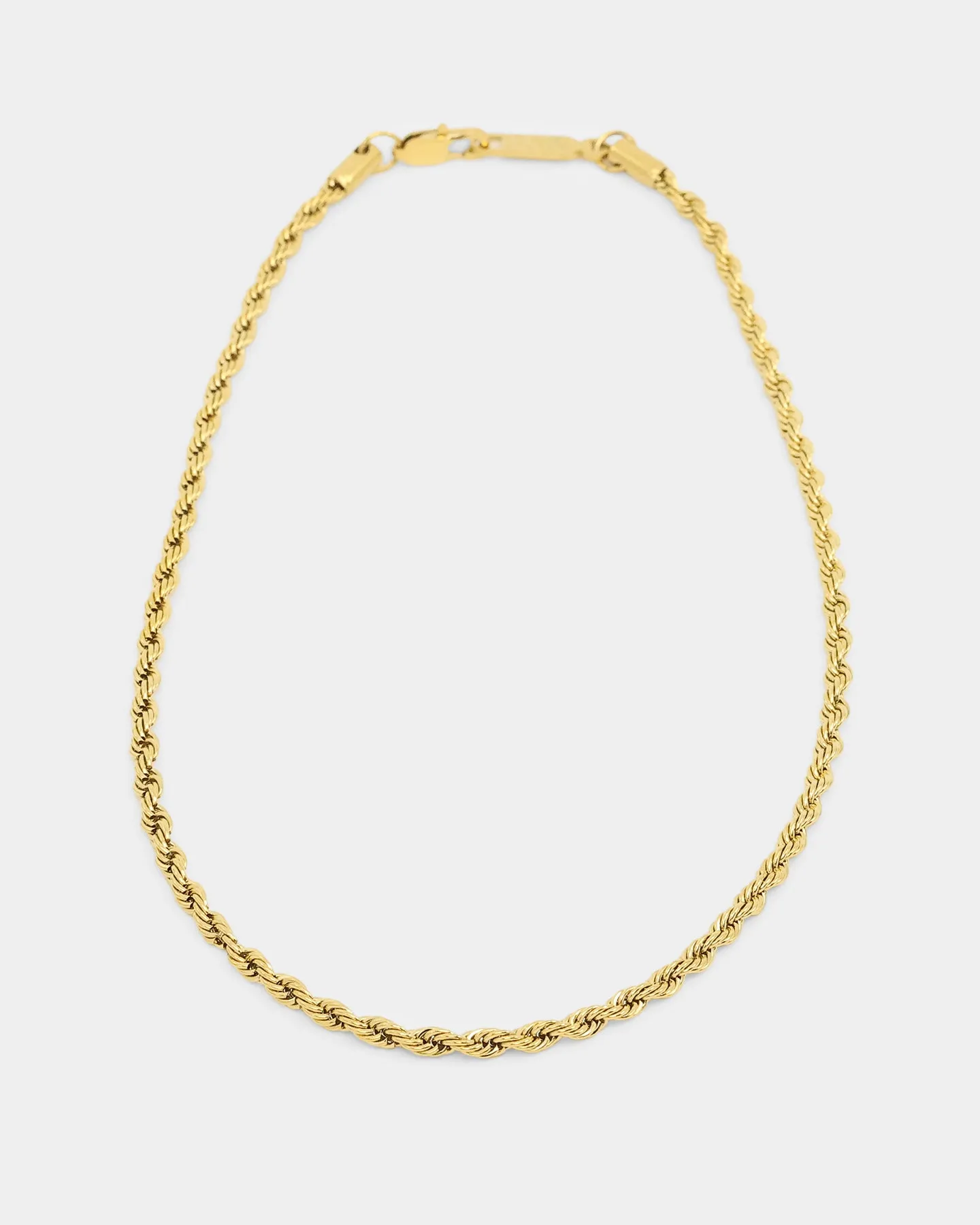 NXS 4mm Rope Chain Gold