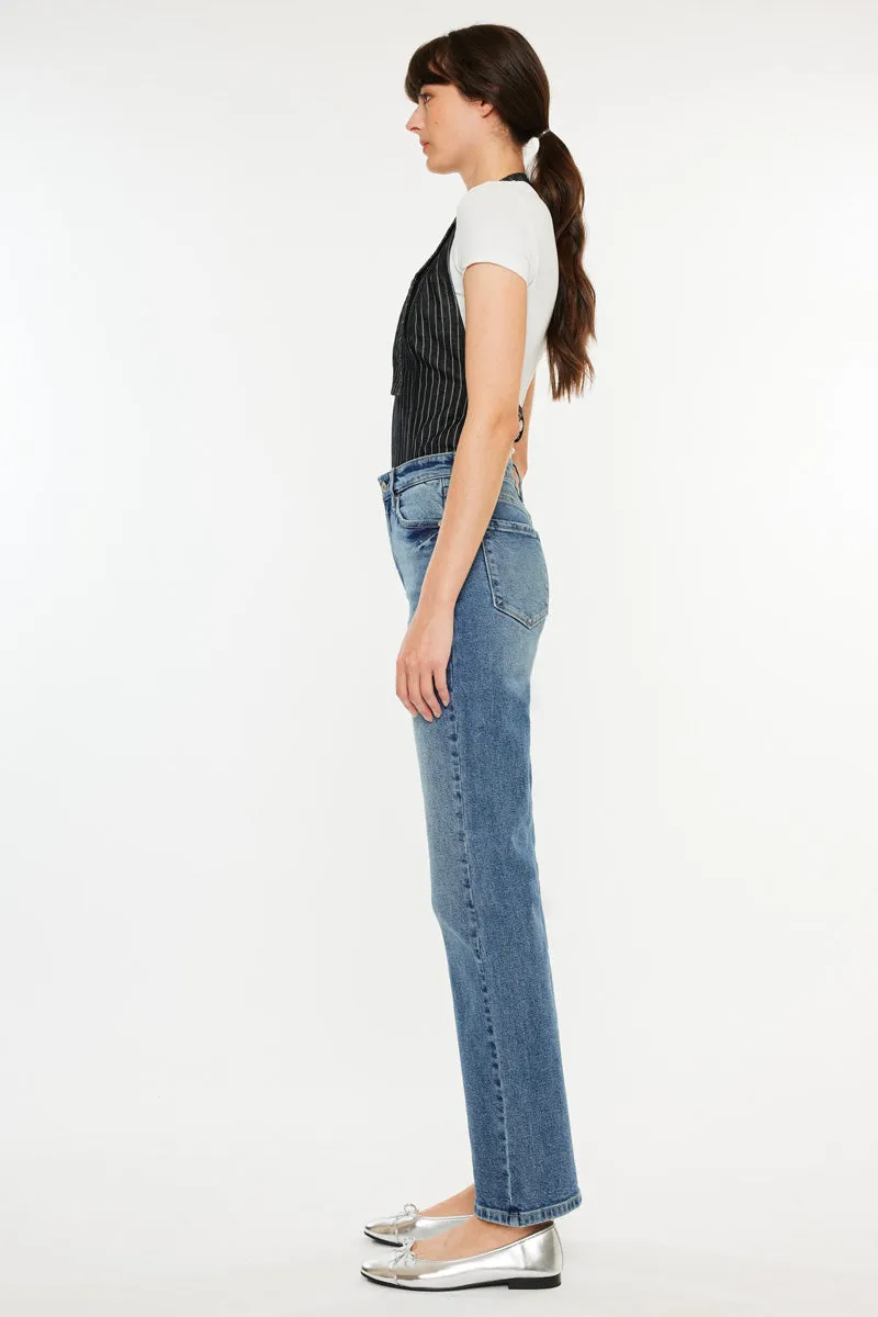 Ophelia High Rise True Straight Leg  Jeans