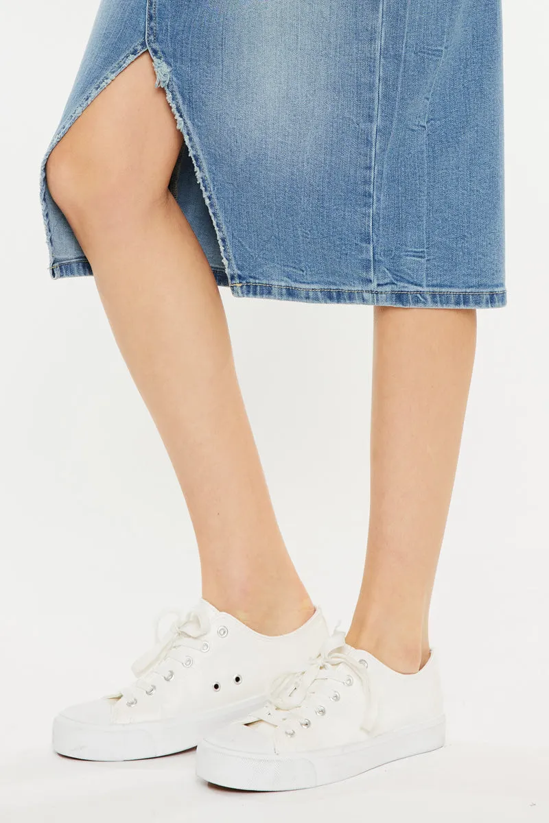 Paloma High Rise Midi Skirt