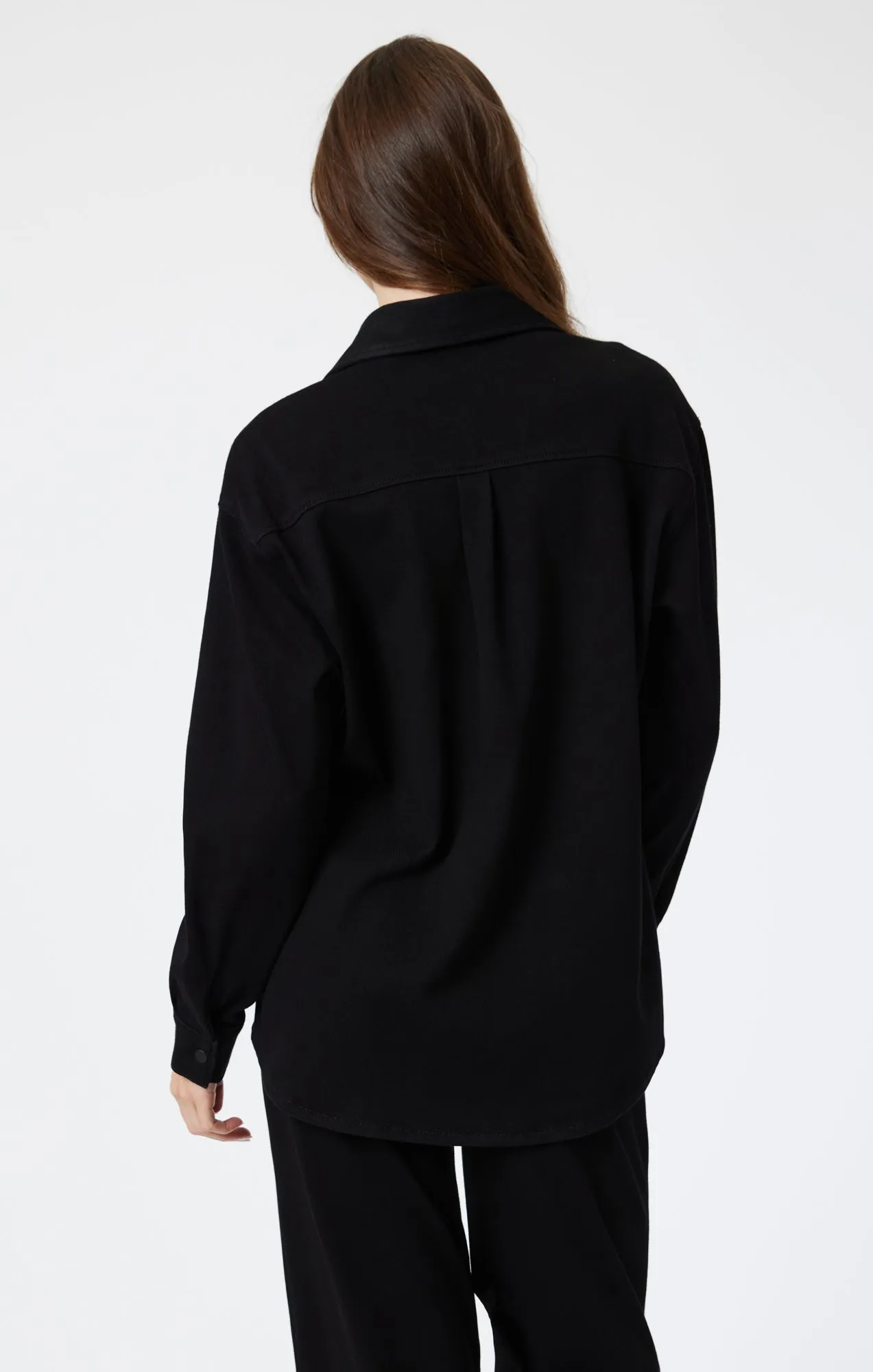 PATRICIA DENIM SHIRT IN SMOKE MOVE