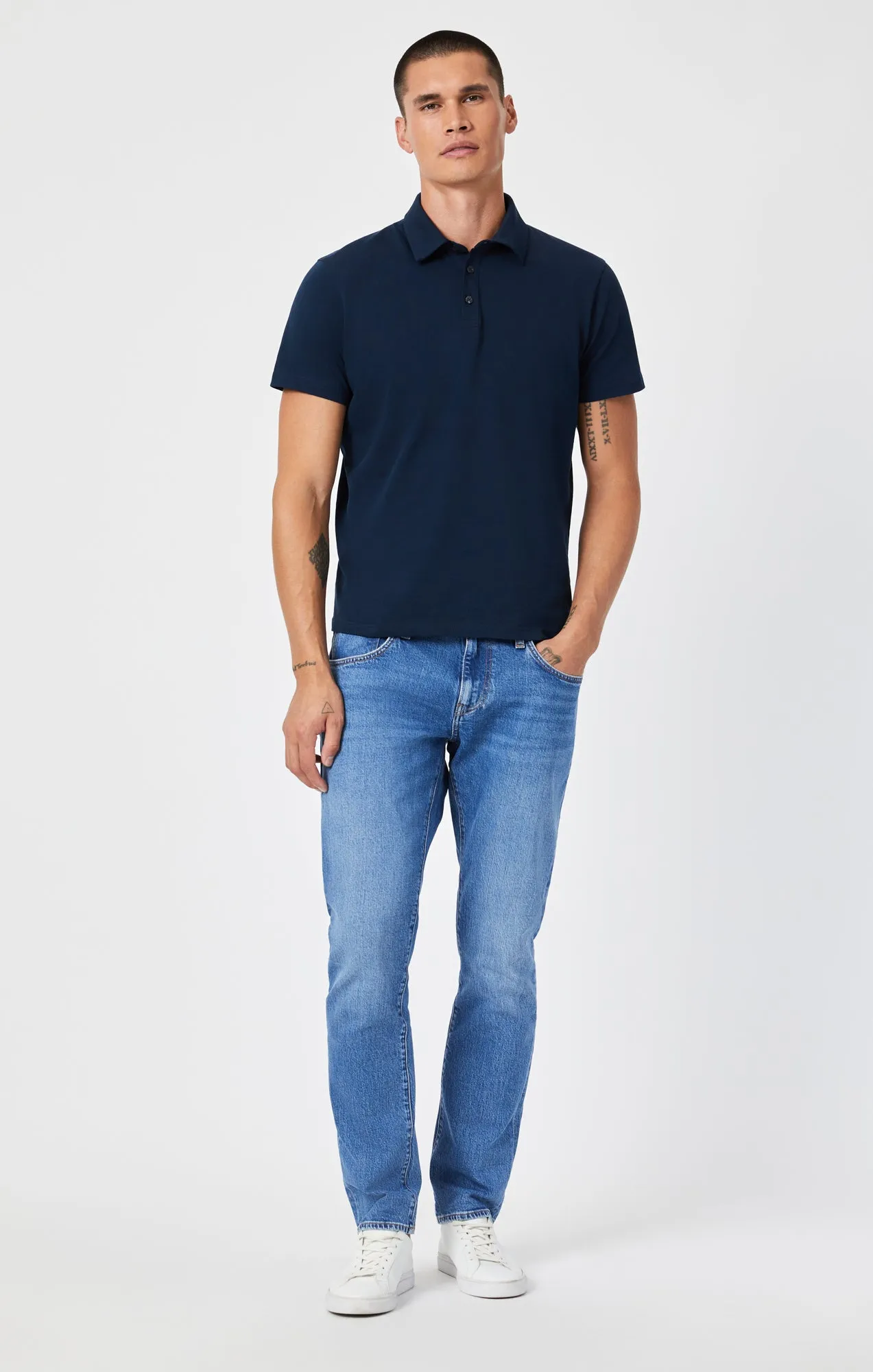 POLO SHIRT IN TOTAL ECLIPSE