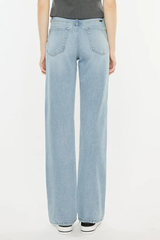 Princess High Rise True Straight Leg  Jeans