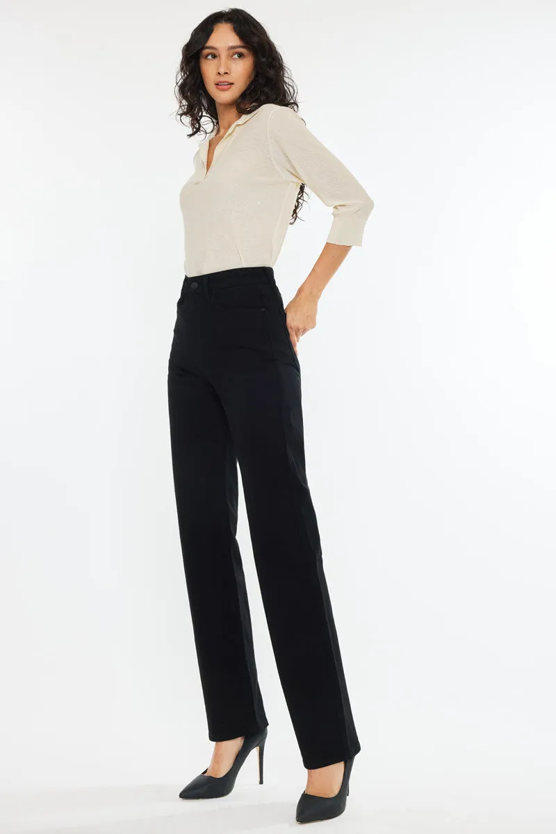 Princess High Rise True Straight Leg  Jeans