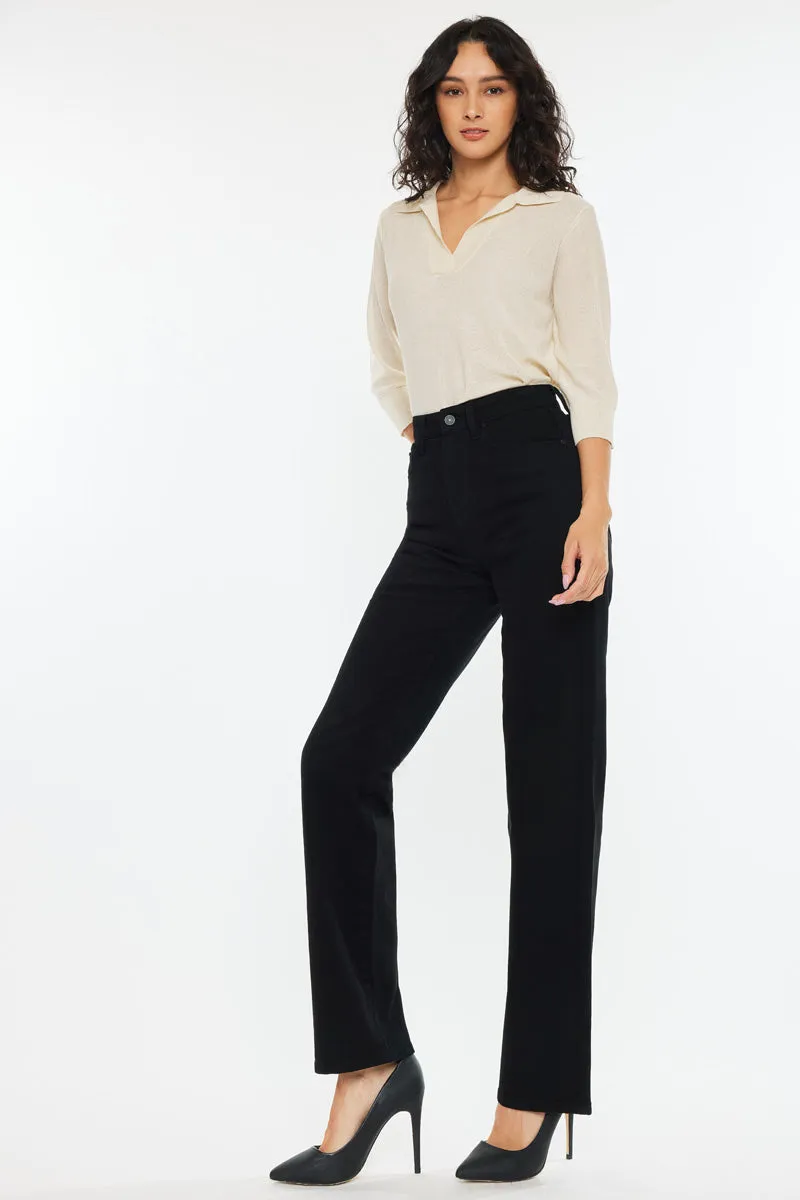 Princess High Rise True Straight Leg  Jeans