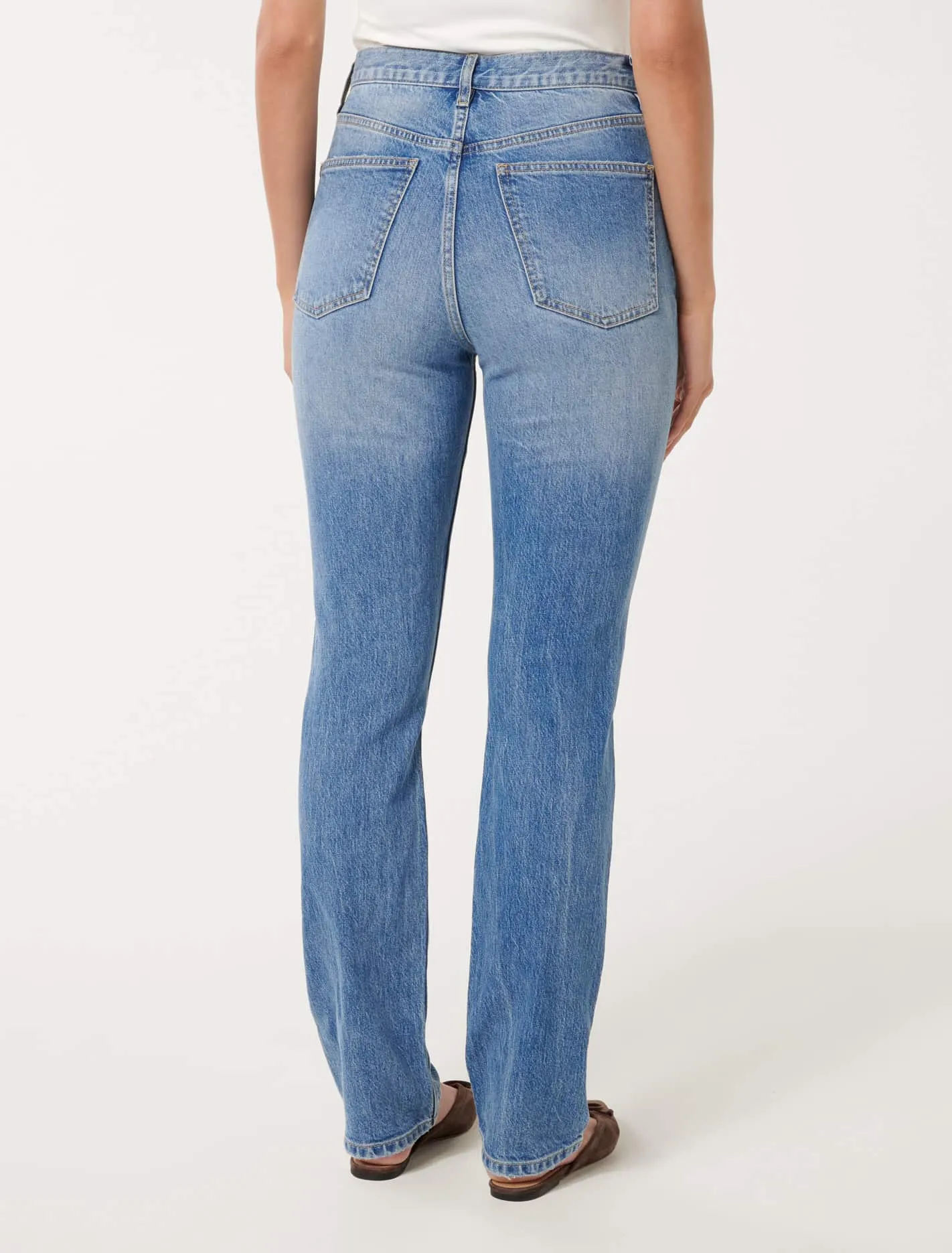 Rebecca High Rise Straight Jeans