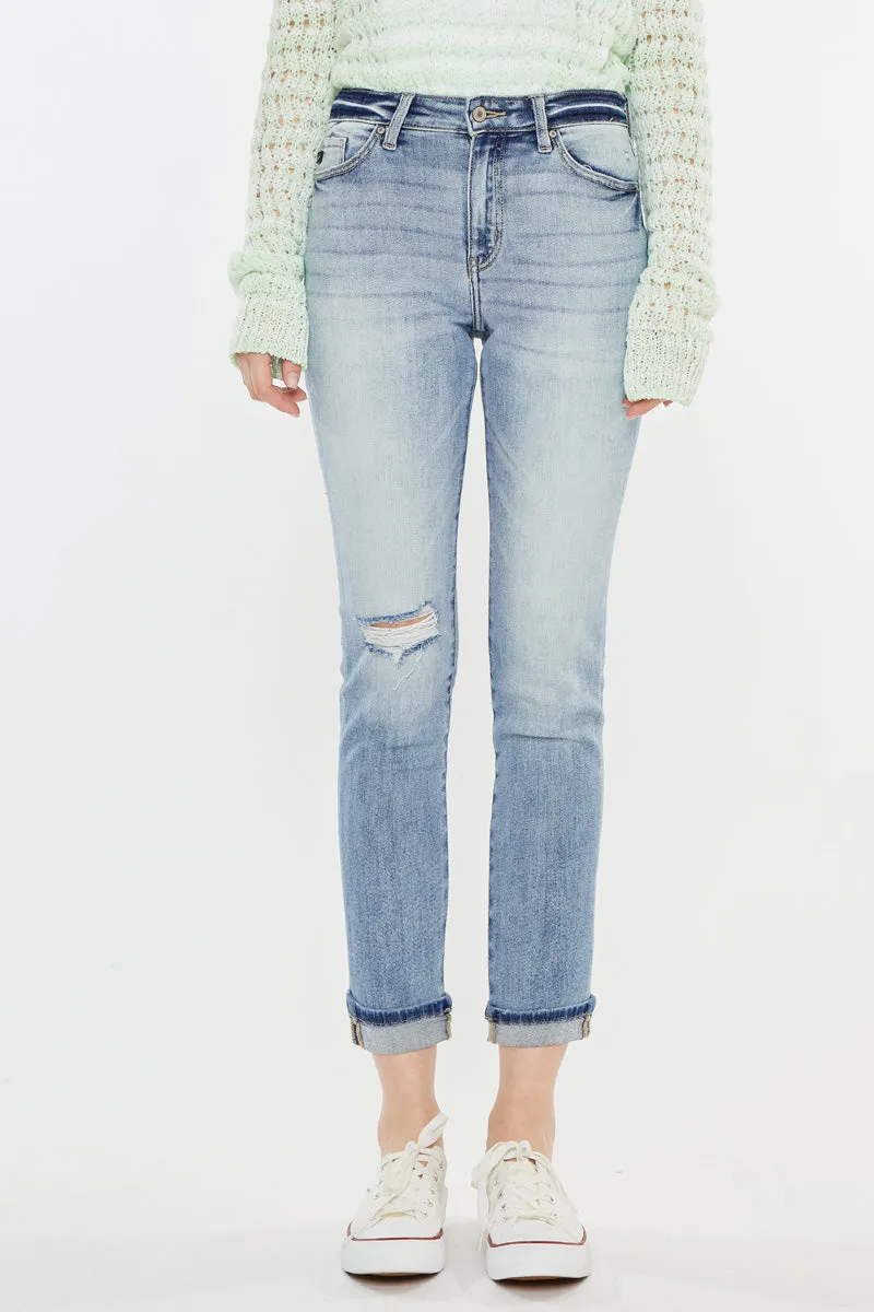 Remio High Rise Mom Jeans