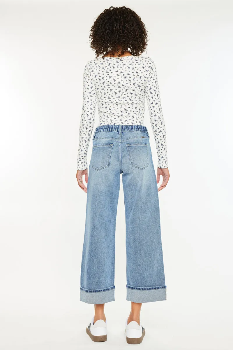 Sally High Rise Wide Leg Jeans