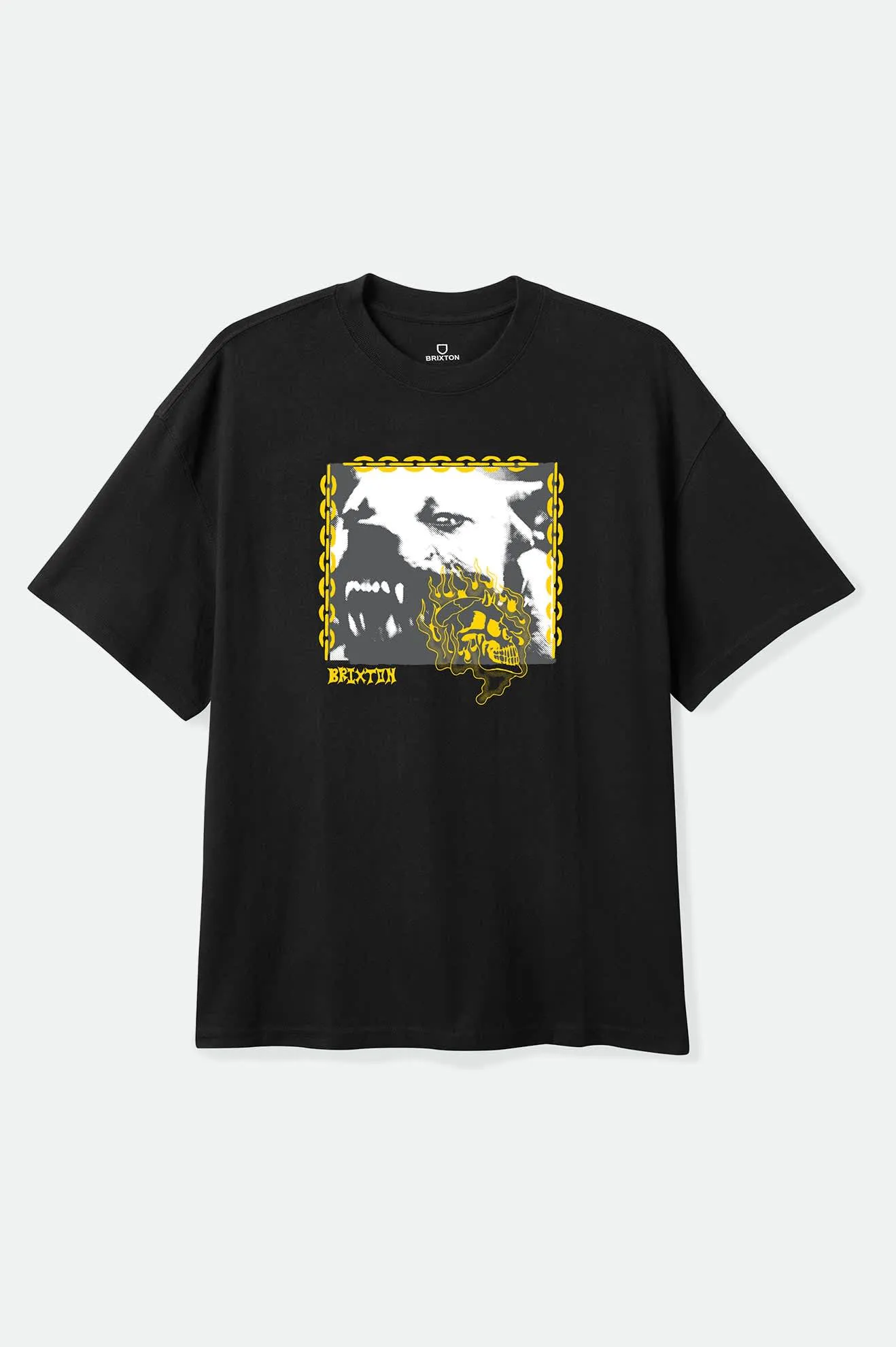 Secure S/S Standard T-Shirt - Black Worn Wash