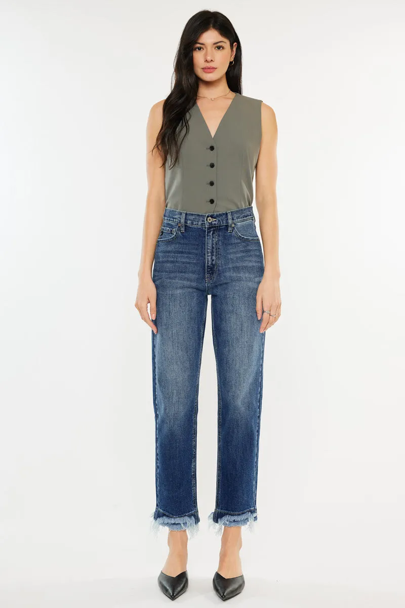 Shiza High Rise Mom Jean
