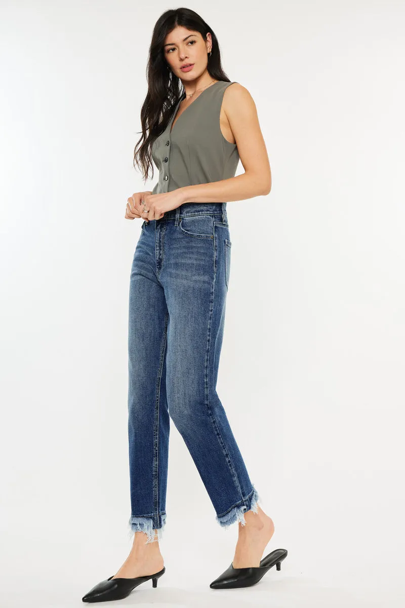 Shiza High Rise Mom Jean
