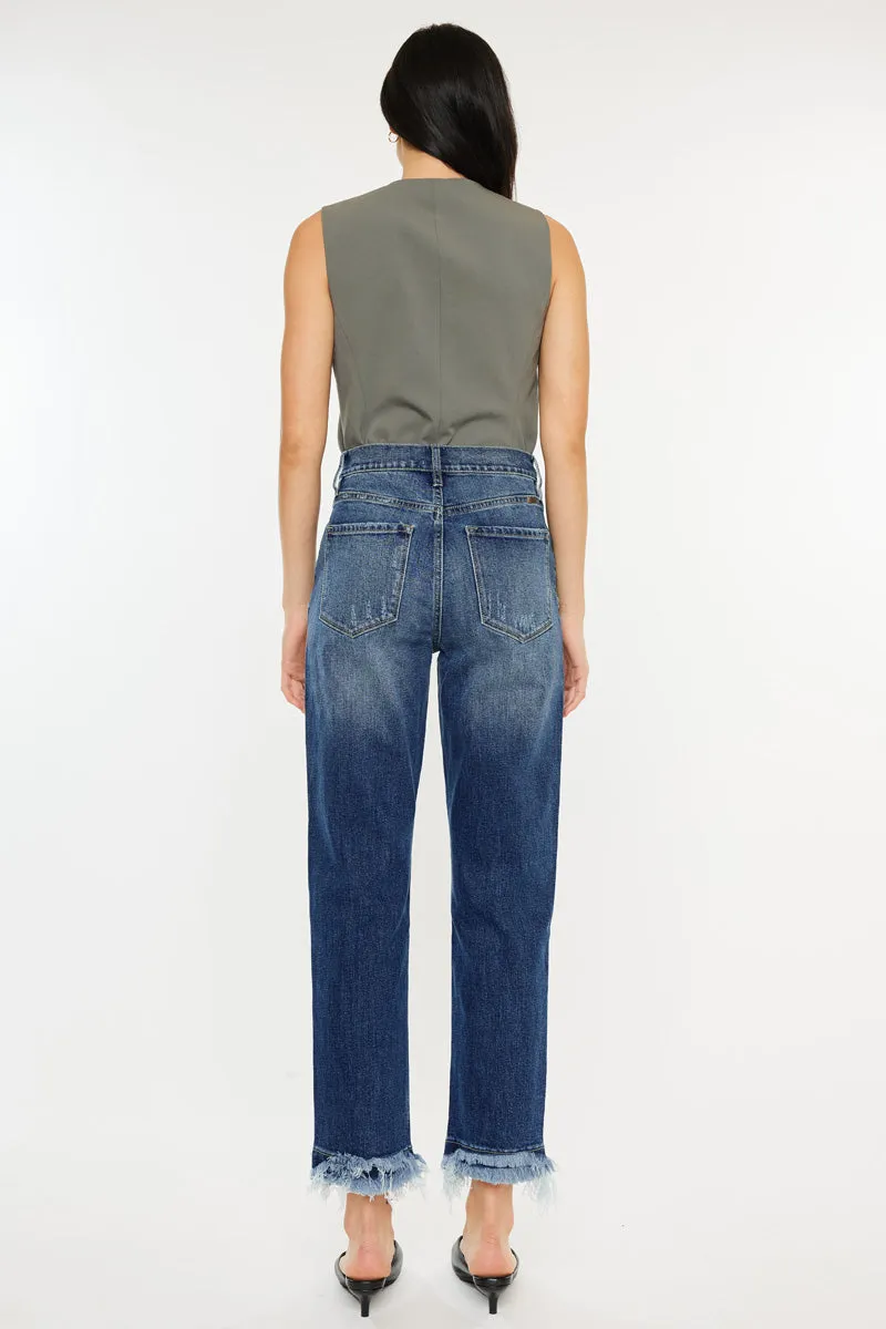 Shiza High Rise Mom Jean