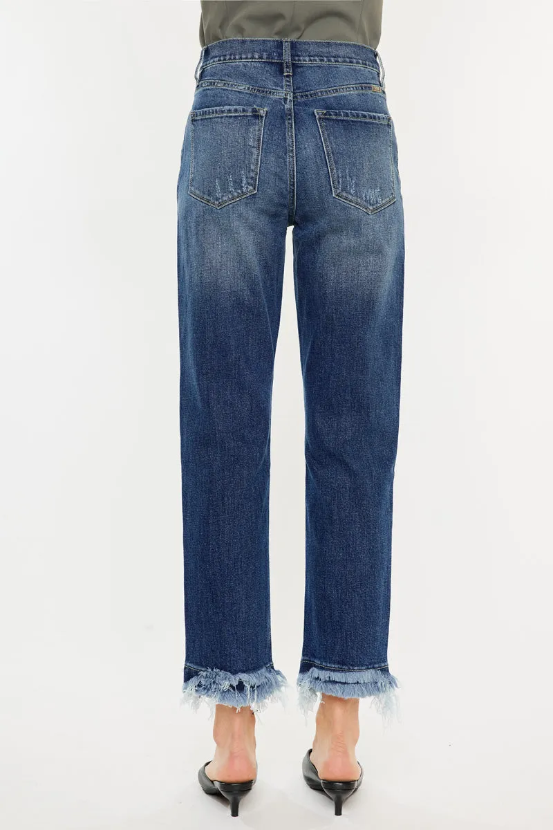 Shiza High Rise Mom Jean