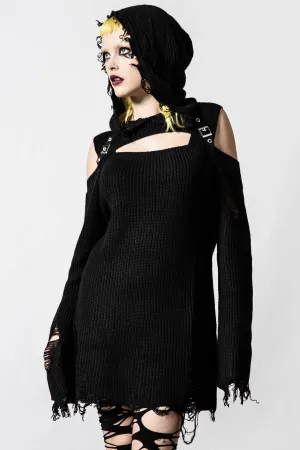 Sinister Shadows Hooded Sweater - Resurrect