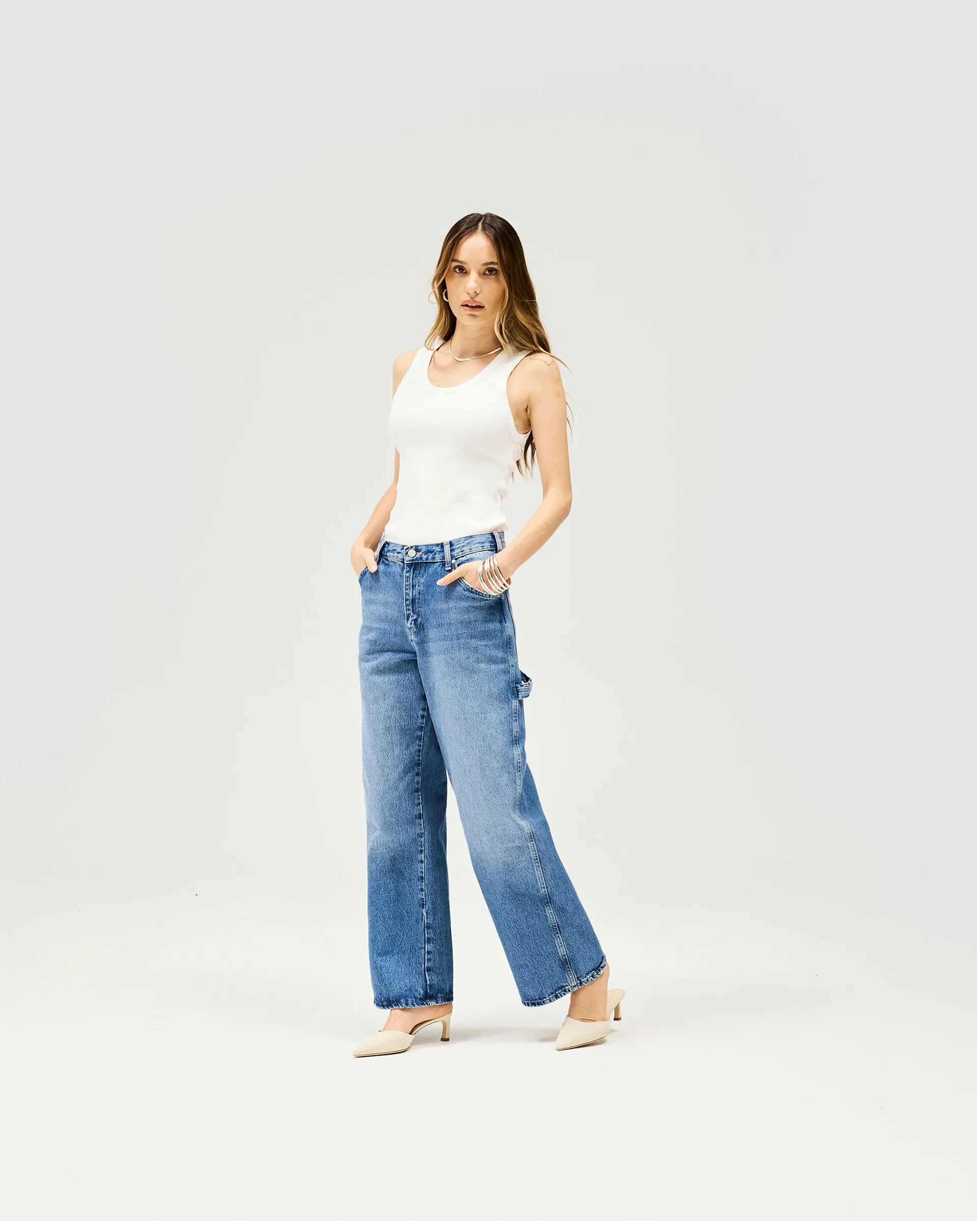 Skater Jean - Washed Blue