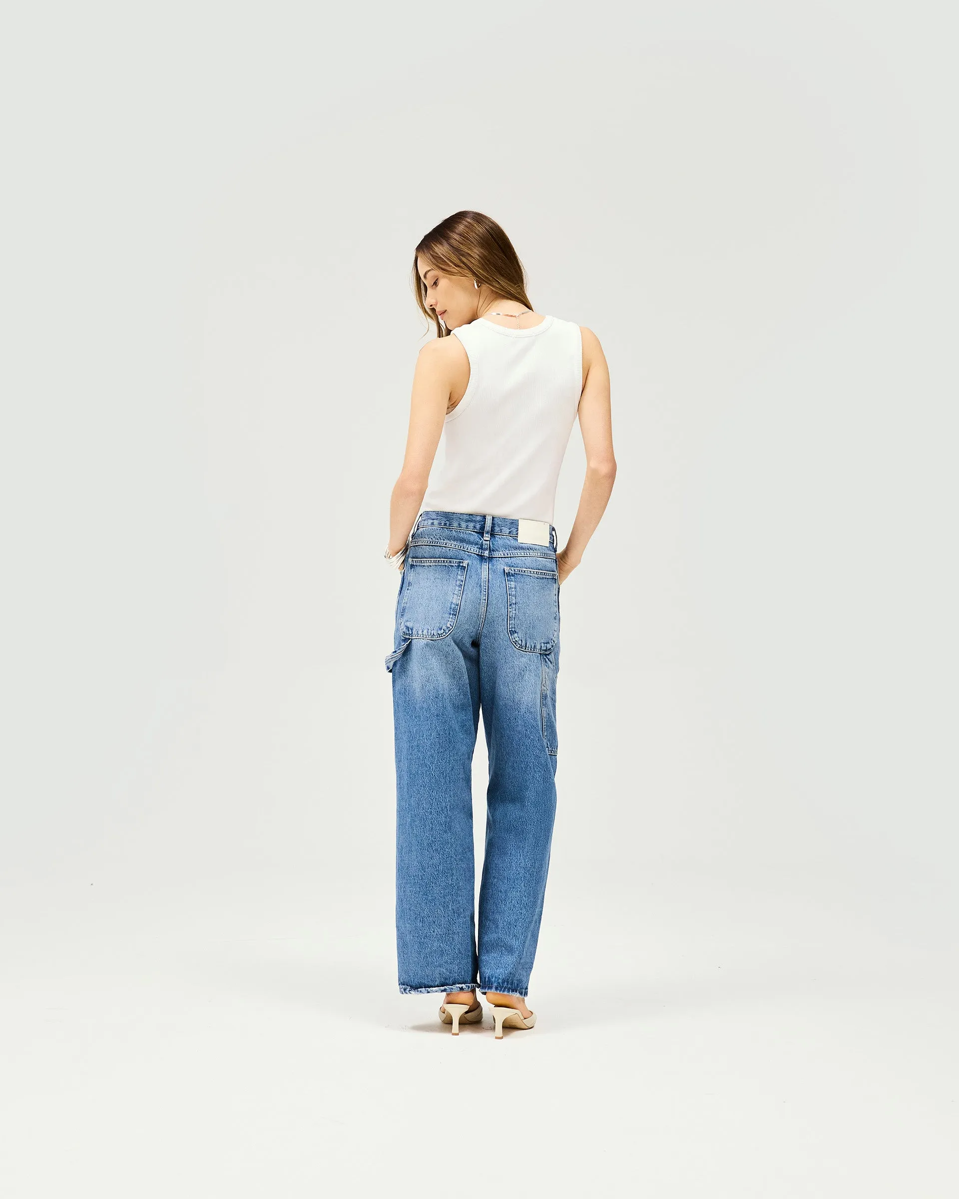 Skater Jean - Washed Blue