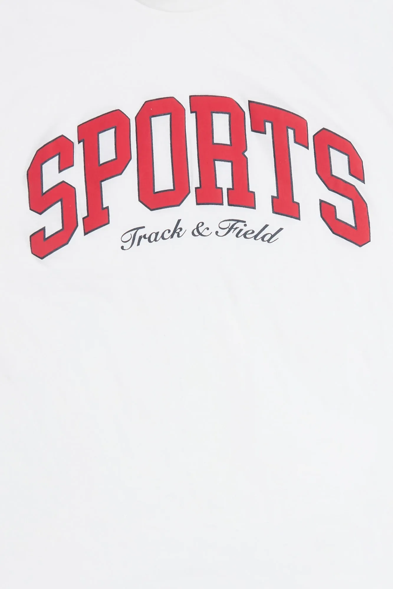 Sports Track & Field Graphic Relaxed Tee