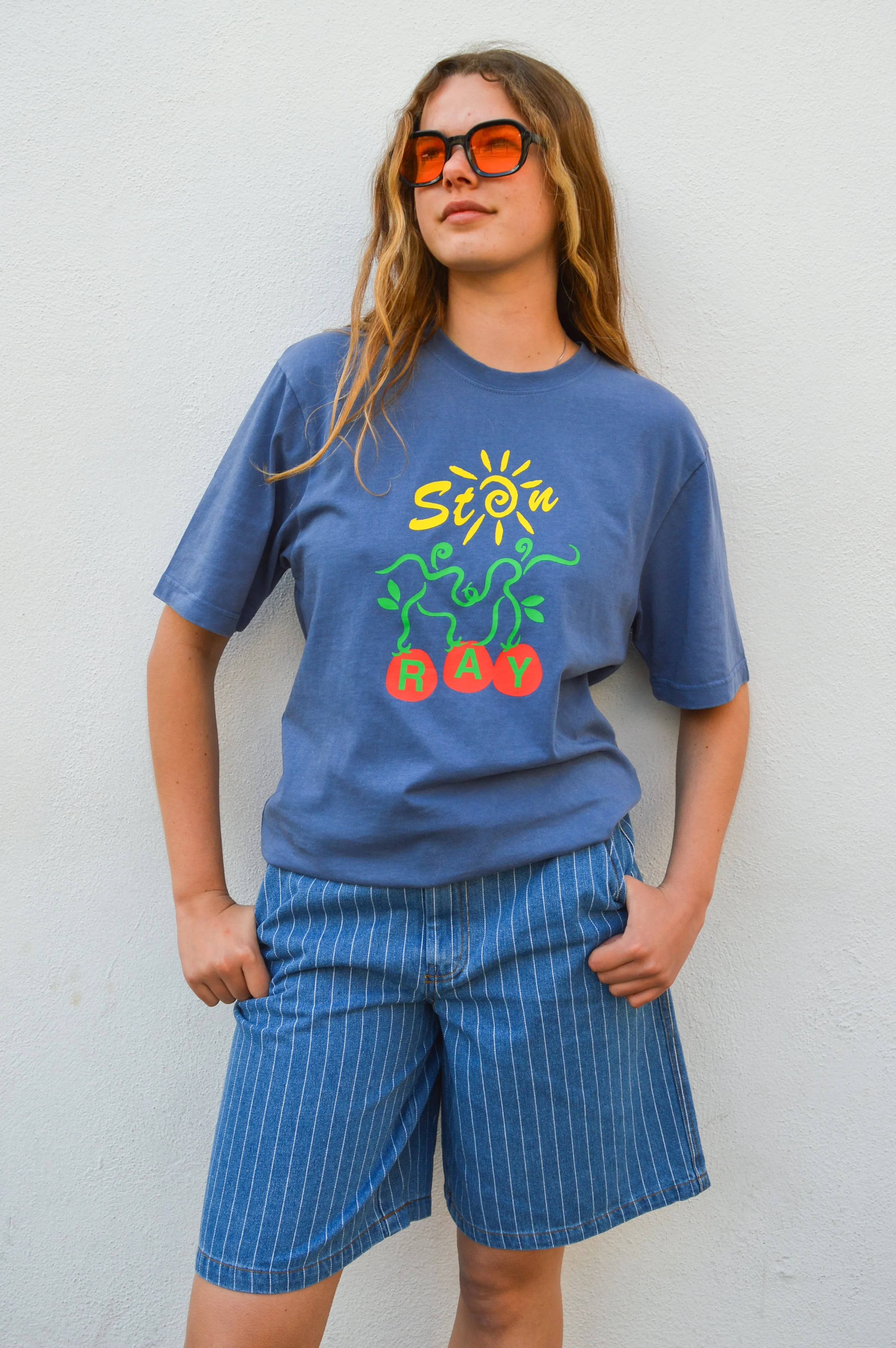 Stan Ray Battle Blue Ray Vine T-Shirt