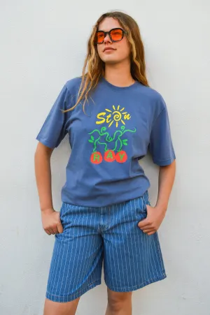 Stan Ray Battle Blue Ray Vine T-Shirt