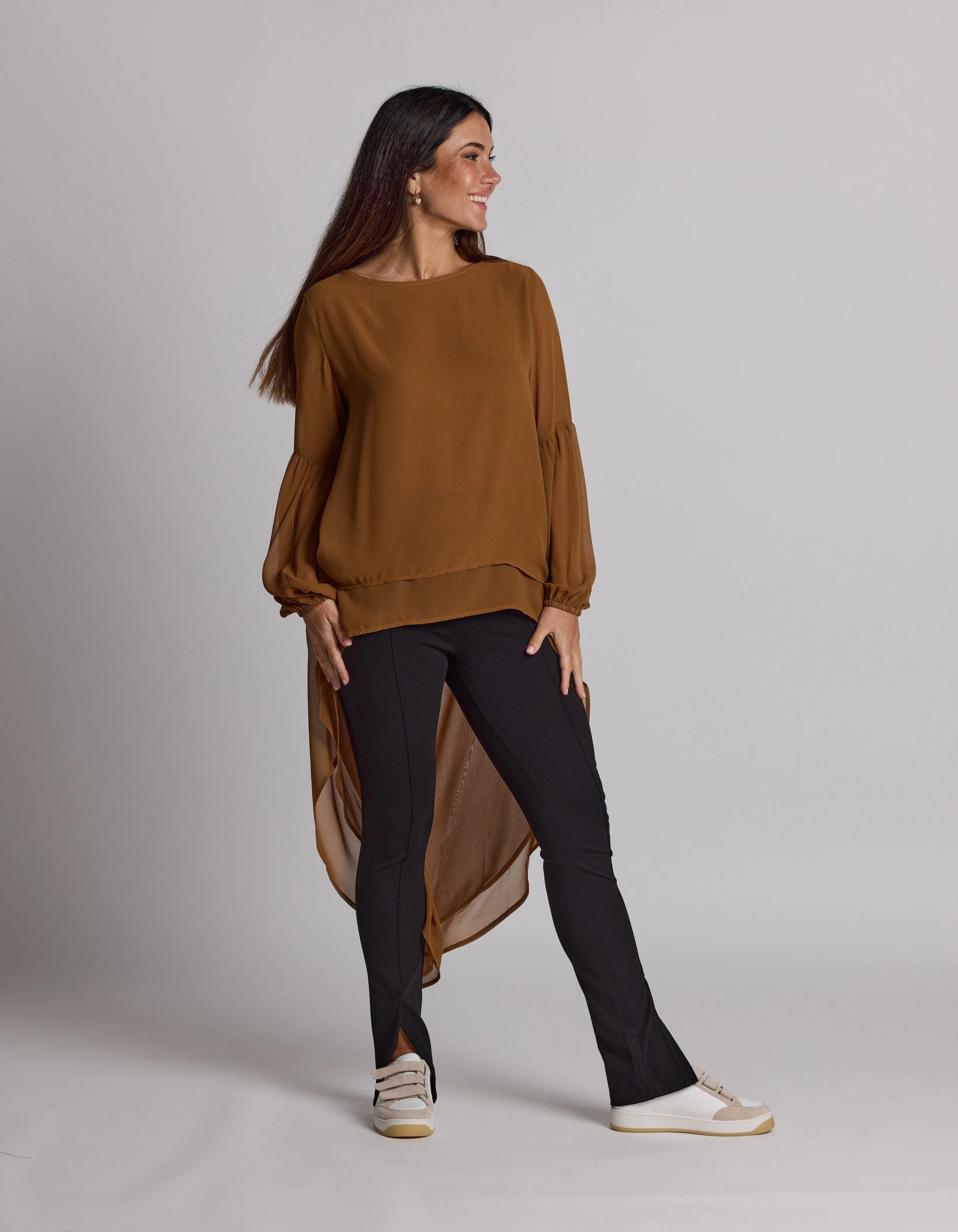 Stella   Gemma Saratoga Top Coffee