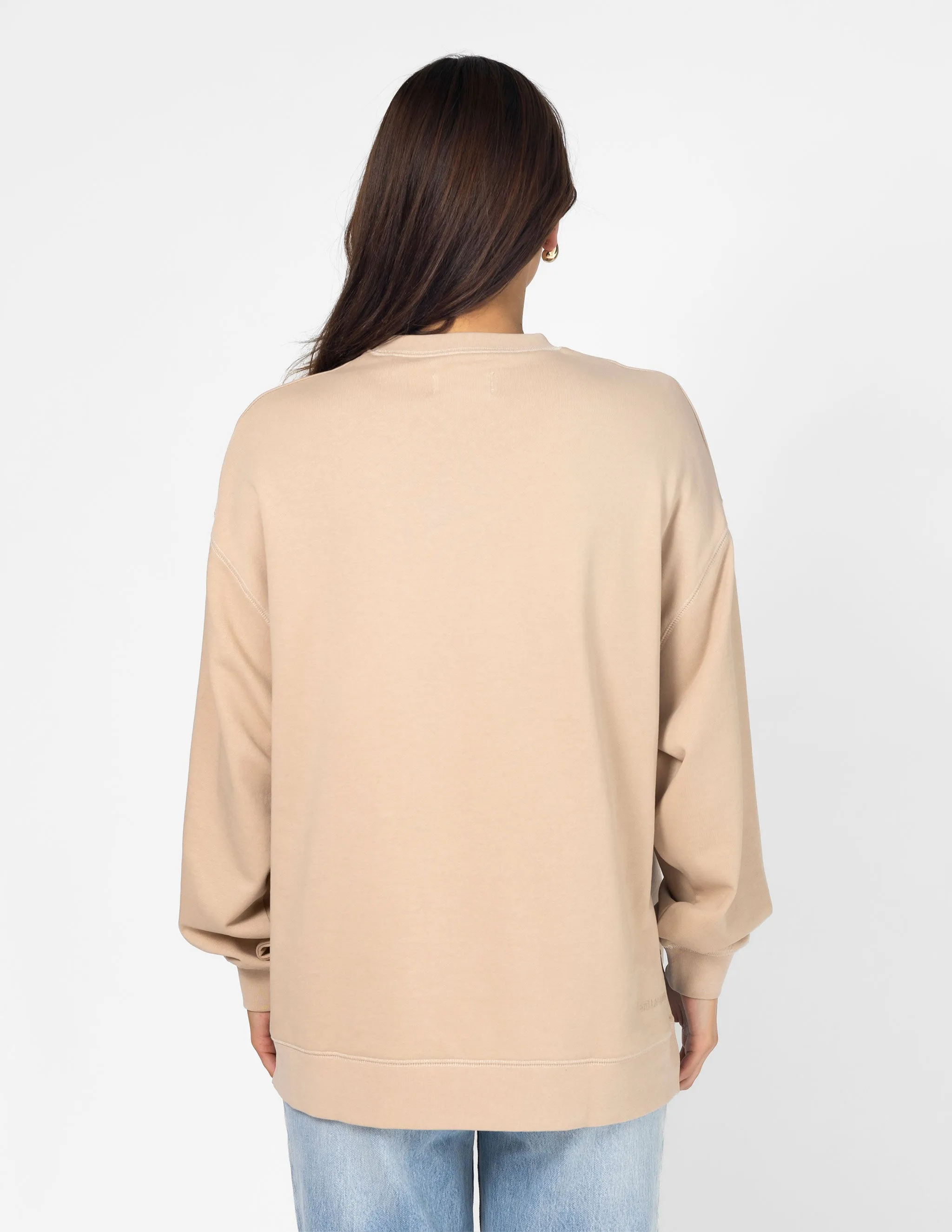 Stella   Gemma Sunday Sweater Leopard Logo Concrete