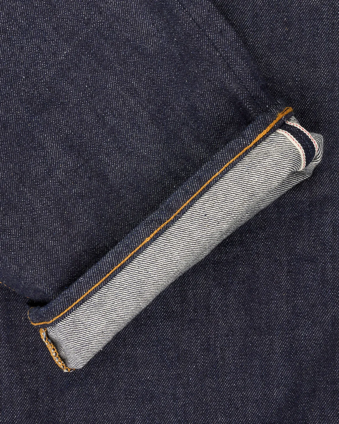 Studio D'Artisan D1890 13oz Selvedge Loose Straight Mens Jeans - Onewash