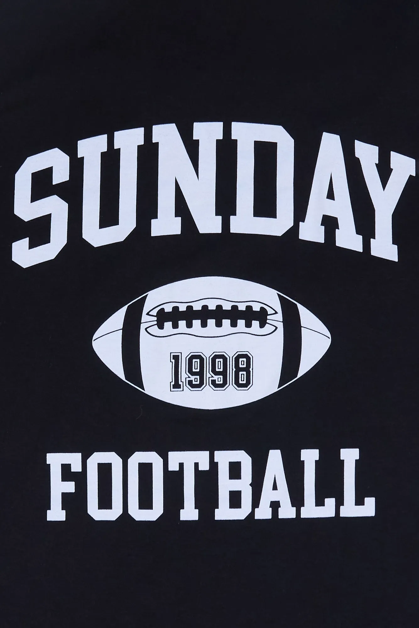 Sunday Football Graphic Relaxed Tee